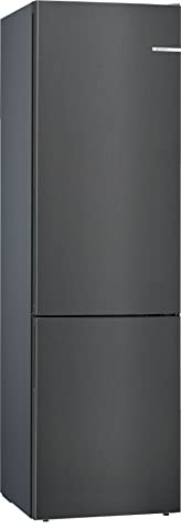 Bosch KGE398XBA Serie 6 Kühl-Gefrier-Kombination, 201 x 60 cm, 249 L Kühlen & 94 L Gefrieren, VitaFresh längere Frische, LowFrost seltener abtauen, LED-Beleuchtung gleichmäßige Ausleuchtung