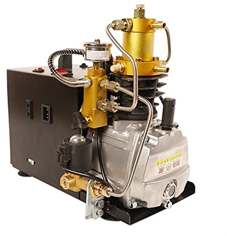 300bar 450 0PSI PCP Purge automatico del compressore d'aria e pompa ad aria ad alta pressione arresto automatico regolabile SUNBING (Size : 220 Volt)