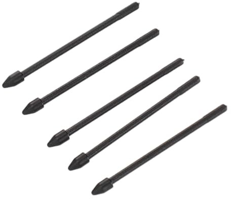 10PCS EMR Digital Pen Tips ABS Touch Screen Pen Nibs Replacement for Remarkable 1 2 for King Write MR05 (Black)