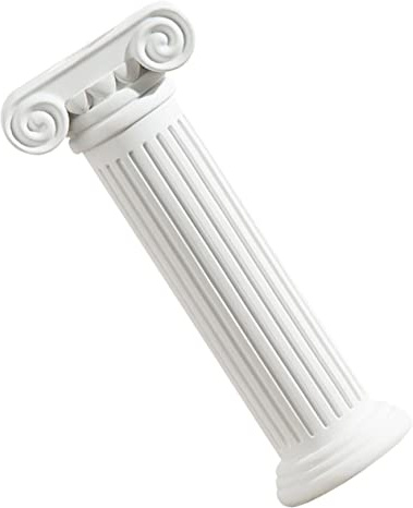 BEBEMOKO Wedding Decor Pillar Resin Roman Column Planter Elegant Pillars Vase