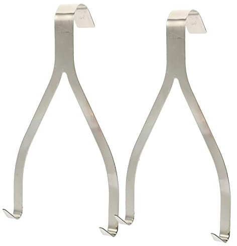 TOYANDONA 3 Ensembles Crochets À Viande Acier Inoxydable De Crochets pour BBQ Fumage Et Séchage De Viande Pratiques Et Durables pour Poulet Saucisses Et Pièces * 3