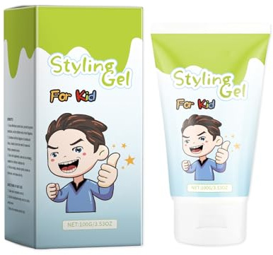 Hårgel för barn, naturlig och hållbar gel, alla hårtyper, visar, skola, maskfest, 100 g