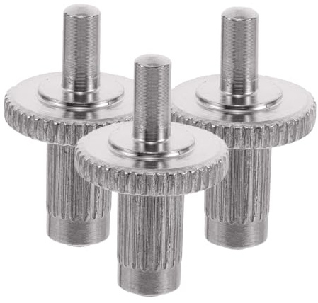 CHICAMPERA 3pcs Guitar Bridge Posts Metal Studs Replacement Screws for Electric Bass and Guitar Tremolo Systems Fit Instrument Parts