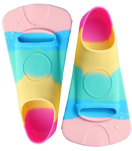 Swim Fins Kids, Kids Flippers Matkvalitet Silikon Swim Flippers Training | Professionella dykningstillbehör, multifunktionssimträningstillbehör för flickor, pojkar, barn