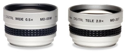 Kenko MD 205S - Kit telezoom 2X y Angular