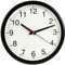 TFA 98.1077 - Reloj de Pared electrónico, 300 mm, Color Negro
