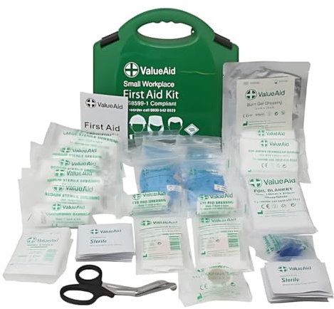 Value Aid BS8599-1 Compliant Workplace First Aid Kit (Small)