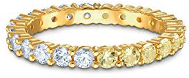 Swarovski Rosa Eternity Ring, Klassisch, Pavéfassung, Unisex