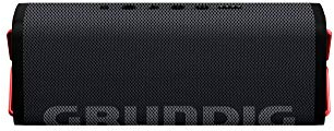 Grundig GBT Club Black - Altavoz Bluetooth, Soundbox, Bass, 20 W RMS de Potencia de Salida Total, Alcance de hasta 20 Metros, más de 20 Horas de duración de la batería, función de Banco de energía,