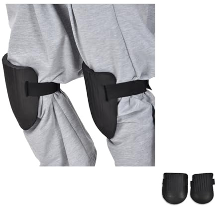 Knieschoner EVA, Knee Pads, Verstellbare Knieschoner, Komfortabel, Verschleißfest, Mit Dickem EVA-Schaum, 1 Paar Professionelle Kniepolster, Arbeits-Knie-Schutz, für Sport im Freien, Rutschen und mehr