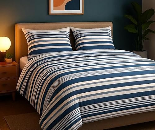 L'Emporio Casa Set Lenzuola Flanella Letto Matrimoniale 100% Caldo Cotone sopra 240x290 + sotto Angoli 160 a180x195 a 200 + 2 Federe 50x80 (Variante 11)