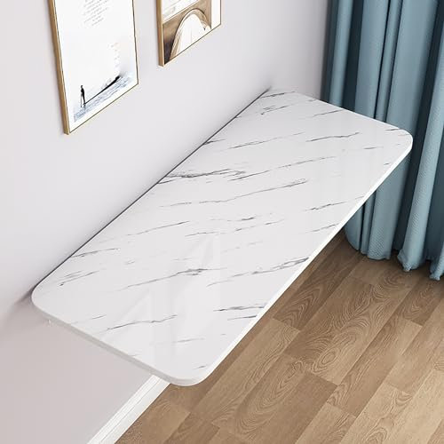 Kleiner Wandklapptisch Faltbarer Schwimmender Kinder Wandklapptisch Platzsparender Küchentisch Platzsparender Klapptisch Für Die Küchenbar Sehr Gut Geeignet Für Kleine Wohnungen ( Size : 80*50cm/32*20