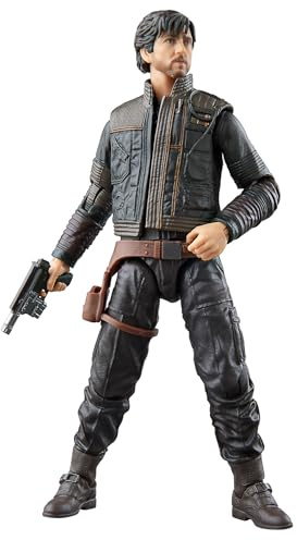 Star Wars The Black Series, Cassian Andor, Andor, Figura Coleccionable de 15 cm