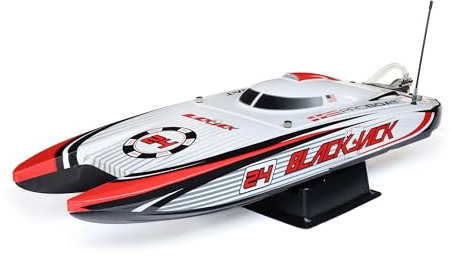 Proboat RC Boat Blackjack 24 V2 Catamaran Brushless, Vegas Offshore: RTR (Battery and Charger Not Included)