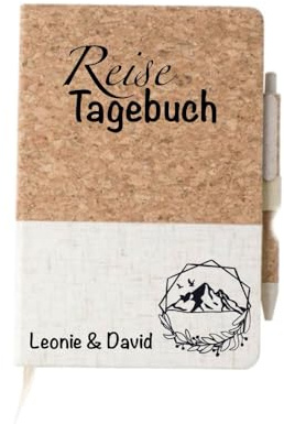Reisetagebuch personalisiert // Flitterwochen Tagebuch