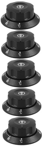 OUNONA 5stücke Temperature Control Knob Universeller Thermostat Für Backöfen Einfach Einzustellender Temperaturregler Langlebige Und Knöpfe Für Präzises Kochen