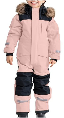 RIKAY Boy's Snowsuit Children's Boys Ski Suit Thermal Overall Kids Waterproof Jacket and Trousers Set Warehouse Deals Clearance Returns Winter Puffer Down Coat Snow Ski Pants Warm Windproof Suit