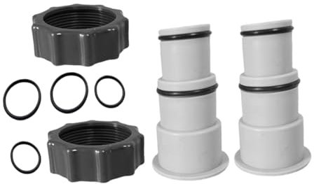 Sosoport 2stücke Pool Pumpenadapter Verbindung Für Poolfilter Und Schläuche Einfache Installation Langlebig Und Vielseitig Einsetzbar