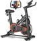 Exercise Bike, Spin Bike Exercise Bikes for Home Use with LCD Display & Tablet Holder, Quiet Stationary Bike for Gym with Comfortable Seat, Indoor Cycling Equipment for Fitness Workout Cardio Training
