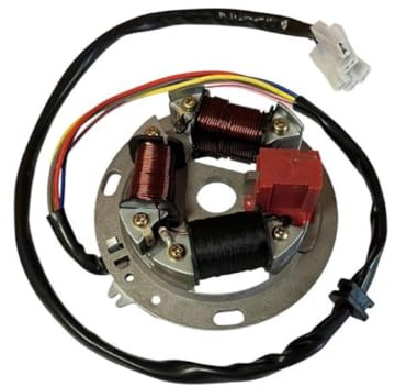 6V 25 Watt Lichtmaschine Stator Zündung Gundplatte passend für Simson S50 S51 S70 SR50 Roller KR51 KR51/2 Schwalbe