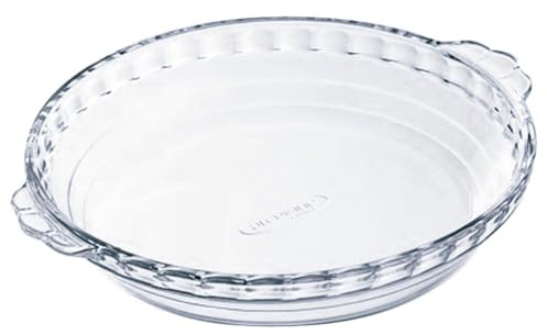 Ô cuisine - Molde Tarta, Redondo, Gris, 22 cm | Transparente, Boro, forma redondo, acabado brillo, 26x23x5cm