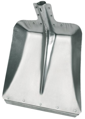 horizont Alu-Schaufel Gr.9, Aluminium, Silber, Flat