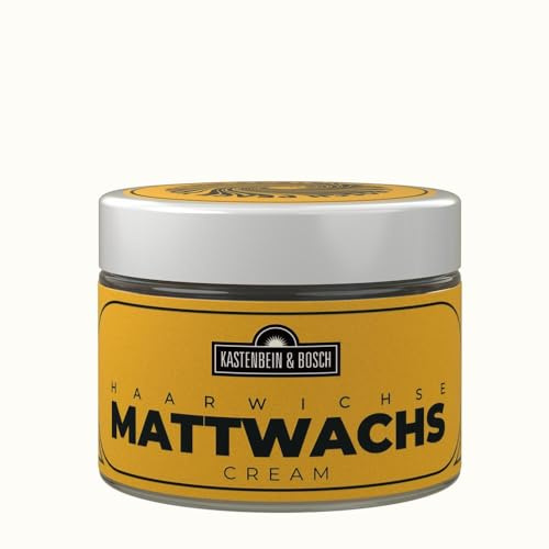 KASTENBEIN & BOSCH: Mattwachs Cream - Bio Haarwachs für ein lässiges Styling zwischendurch (100ml)