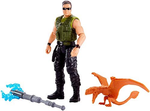 JURASSIC WORLD BASIC FIGURE Mercenary & Dimorphodon