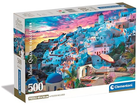 Clementoni 500 EL. Compact Greece View [Puzzle]