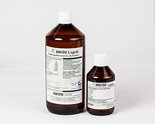 Dostofarm Oreganoextrakt 250 ml - Ergänzungsfuttermittel mit 100% Nativem Oregano-Öl für Tiere - Flüssig