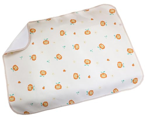 Baby Waschbare Wickelunterlage,Waschbar Säugling Wickelunterlage,Wickelunterlage für Babys,Waschbare Bettunterlage für Babys,Wickelunterlage Waschbar,50 * 70cm