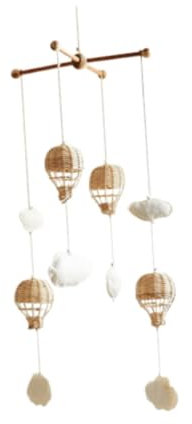 Generic Baby Mobile für Das Kinderbett, Dekorativ für Mädchen Jungen Schlafzimmer, Kleinkinder von 0–6 Monaten