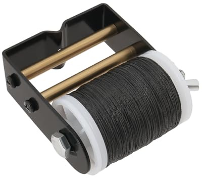 Briny River Bogenschießen Bogensehne, Servierwerkzeug, Faden, Bogenschießen, schützende Bogenschnur zum Binden von Peep-Sight für Compoundbogen, Recurve-Bogen, schwarz, 1 Stück
