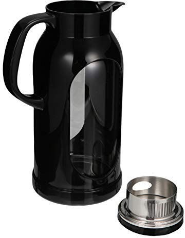 MAGICLULU Jarra De Agua De Vidrio Transparente Botella Grande Para Té y Uso El Hogar Jarra De Tapa