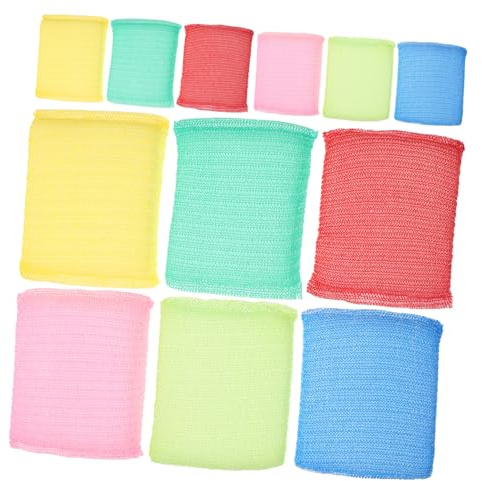 VILLFUL 12stücke Scheuerschwamm Für Geschirr Spülschwamm Aus Nylon Küchenschwämme Zum Reinigen Weich Und Langlebig Kratzfreies Design Für Geschirrspülen