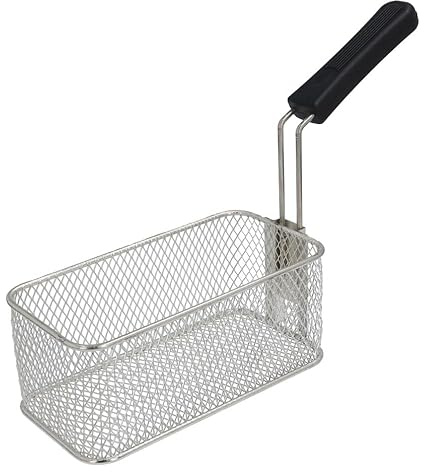 Panier friteuse Roller Grill FD30 FD50 RF3S RF12DSP RF5DSP RFP 50B B1 250 L1 250 H1 105 mm Poignée ferme Durable – Idéal pour les appareils de restauration