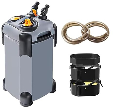 STWBHW Filtro Externo for Acuario, Filtro for Tanque de Tortuga con circulación de Agua y filtros UV, Filtro UV ultrasilencioso for peceras y acuarios Grandes