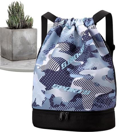 Sporttaschen vom Typ Duffle | tragbare Umhängetasche mit Schuhfach – persönliche Tasche Kabine aus wasserdichtem Stoff für Cheerleading Basketball Camping Reise