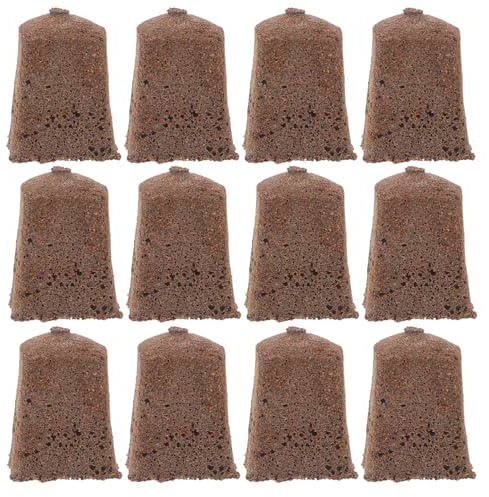 WRITWAA Blocs de Démarrage Hydroponiques 1 Pouce pour Semis Kit de 40 Bouchons de Culture Hors-Sol en Éponge Bio Carbone Noire Absorption Maximale pour Jardinage Intérieur et Extérieur
