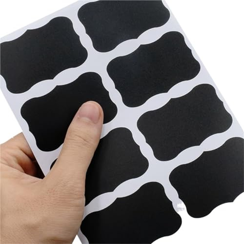 Etiquetas Para Frascos De Especias Juego de 32 pegatinas reutilizables for pizarra, especias, mermelada, cocina, organizador, pared, decoración del hogar Para Organizar Tu Cocina