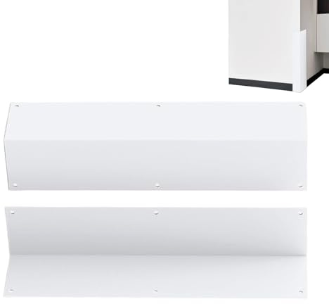 Piezas de esquina de acabado de fachada de aluminio | 2 piezas 8.6x8.6x40.1 cm Suave 90 Grados Esquina Protección contra Impactos,Acabado De Fachada Para Construcción De Casas - Para Uso Exterior De