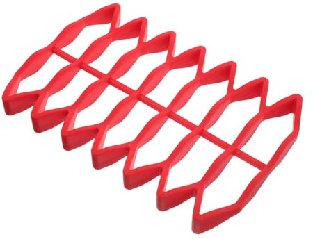 BESTOMZ Insert de Boîte aux Lettres en Silicone Rouge Joint de Protection Étanche Support de Drainage Ajustable Accessoire Résistant aux Intempéries Protection L'humidité Pluie Accessoire