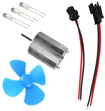 Mini Generador de Viento, Modelo de Turbina Eólica, Conjunto de Kits, Herramienta de Enseñanza, Multicolor, mi