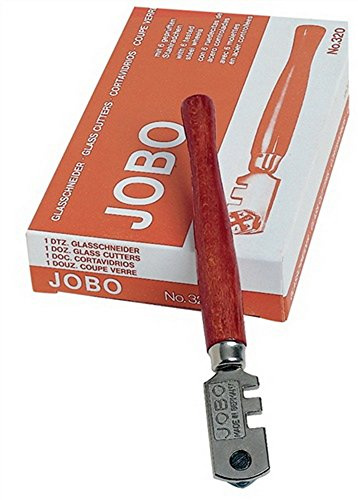 Glasskärare JOBO rund trähäfte
