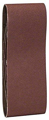 Bosch 2609256208 Abrasive Belts for Belt Sander 75 x 457 mm Grit Size 150 Set of 3