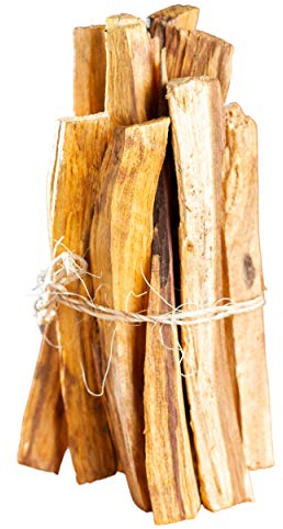 Mi-Tierra Premium Palo Santo Räucherstäbchen Räucherholz - Heiliges Holz Bursera Graveolens Zertifiziert Original aus Peru - Räucherwerk gespalten Weihrauch Holy Wood - 100% Natur - ca 6x Stück (100g)