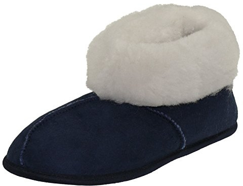 Harrys-Collection Damen Herren Hausschuhe aus Lammfell in 5 Farben
