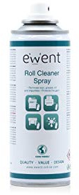 Ewent EW5617 Spray Detergente per Rulli in Gomma Roll Cleaner, Bianco