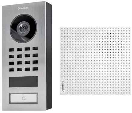 Doorbird A1061W Kit Portier vidéo IP D1101V et Carillon