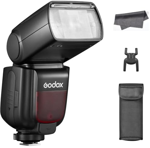 Godox TT685II-N TTL Flash for Nikon, 2.4G Wireless Transmission GN60 Speedlite, 1/8000s High-Speed-Sync Camera Speedlight Compatible with Nikon DSLR Cameras D3400 D3300 D3200 D7500 D7200 D5600
